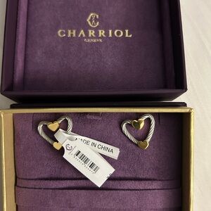 Charriol Passion Earrings NWT